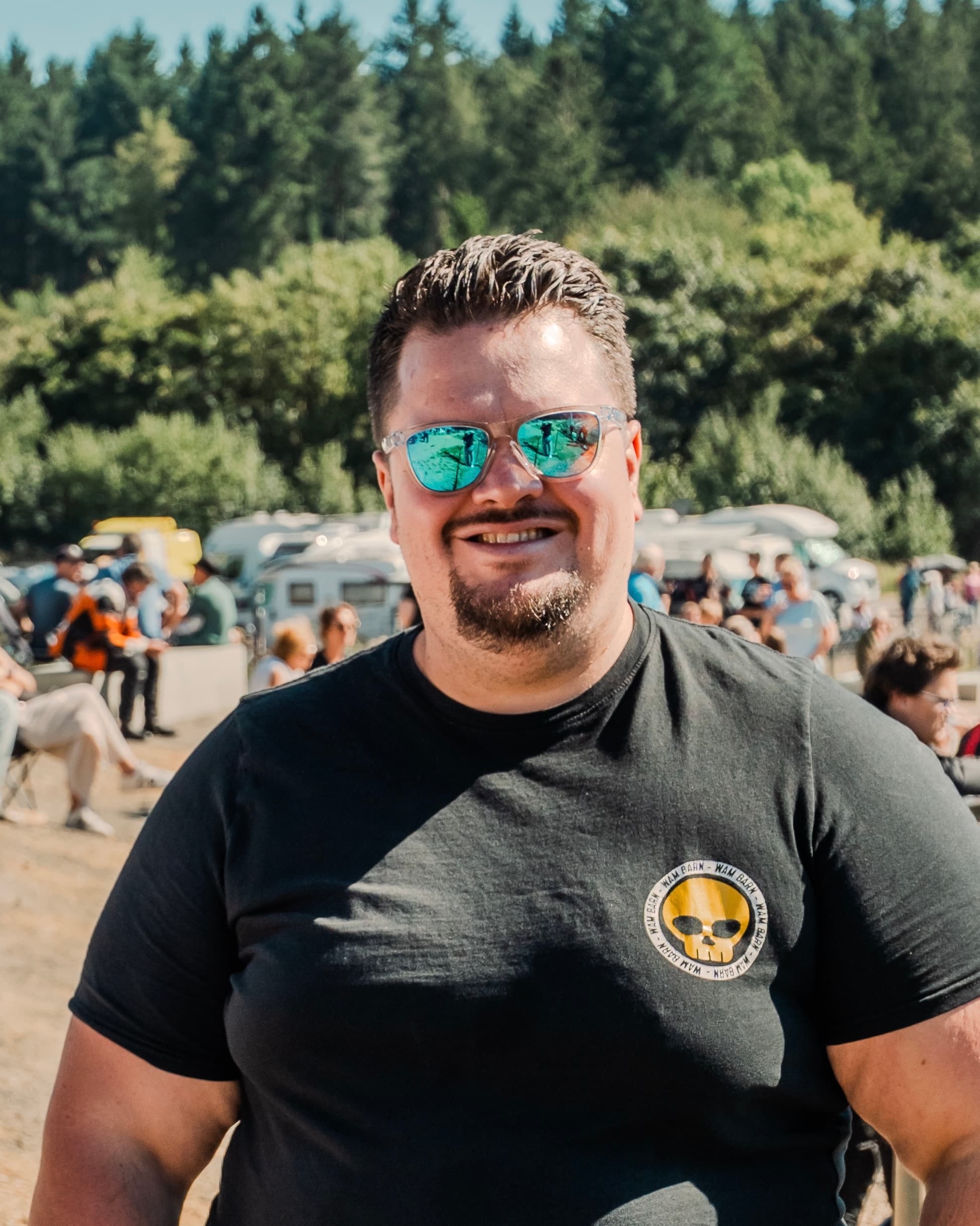 Tomald, co-founder of WAM Visuals